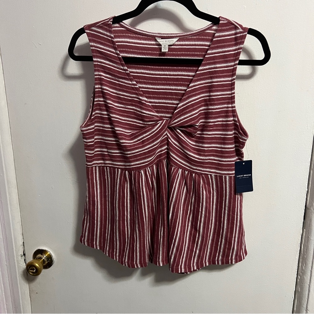 Lucky brand Pink Top